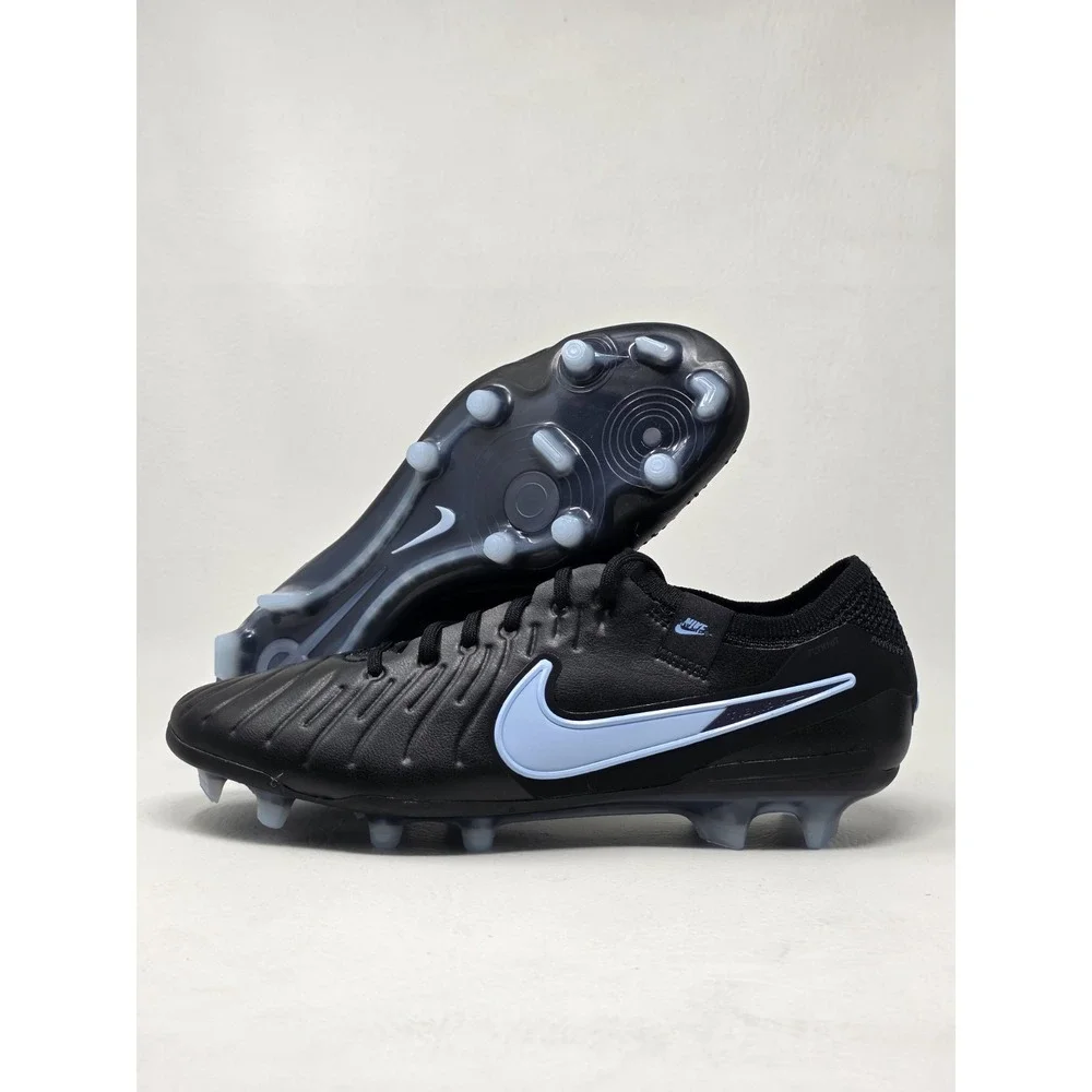 Nike Tiempo Legend 10 Elite Size 7.5 Mens FG Soccer Shadow Pack Black DV4328-003